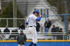 Baseball vs Babson  Wheaton College Baseball vs Babson during NEWMAC Championship Tournament. - (Photo by Keith Nordstrom) : Wheaton, baseball, NEWMAC